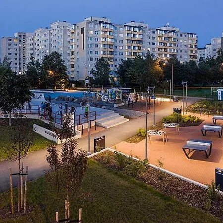 شقة Big Scandinavian Apartment- Balticum Biggest Park تالين